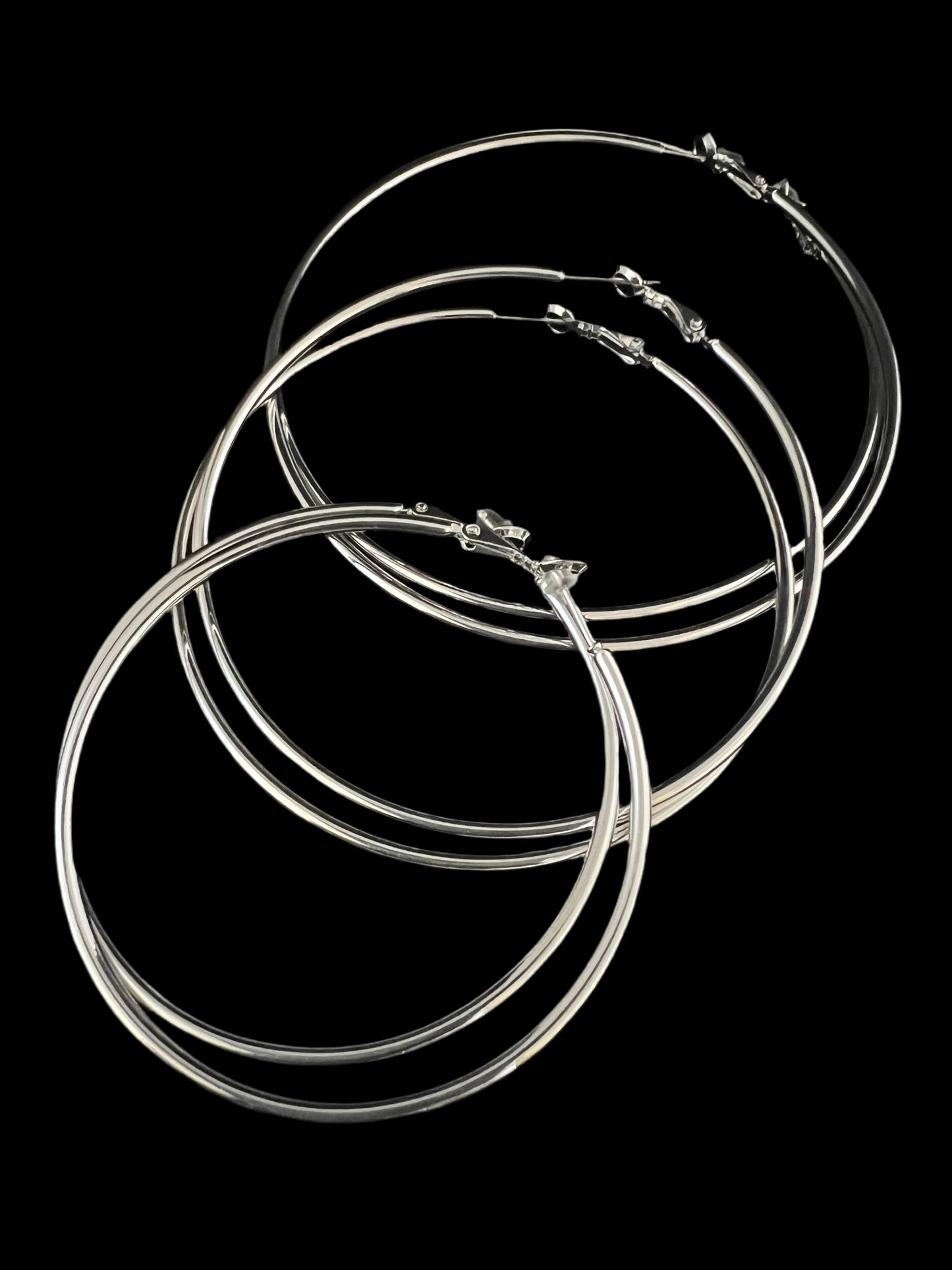 Everyday Silver Hoops