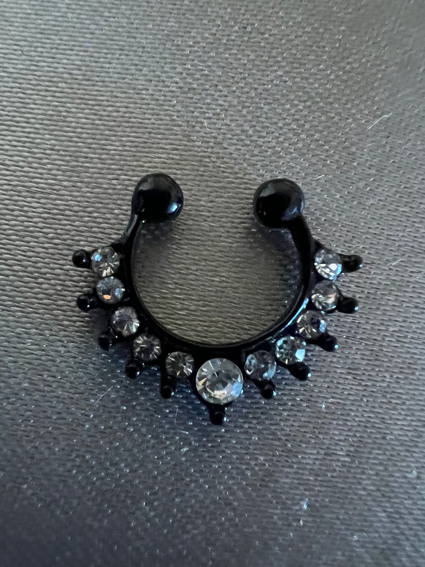 Black Septum Ring