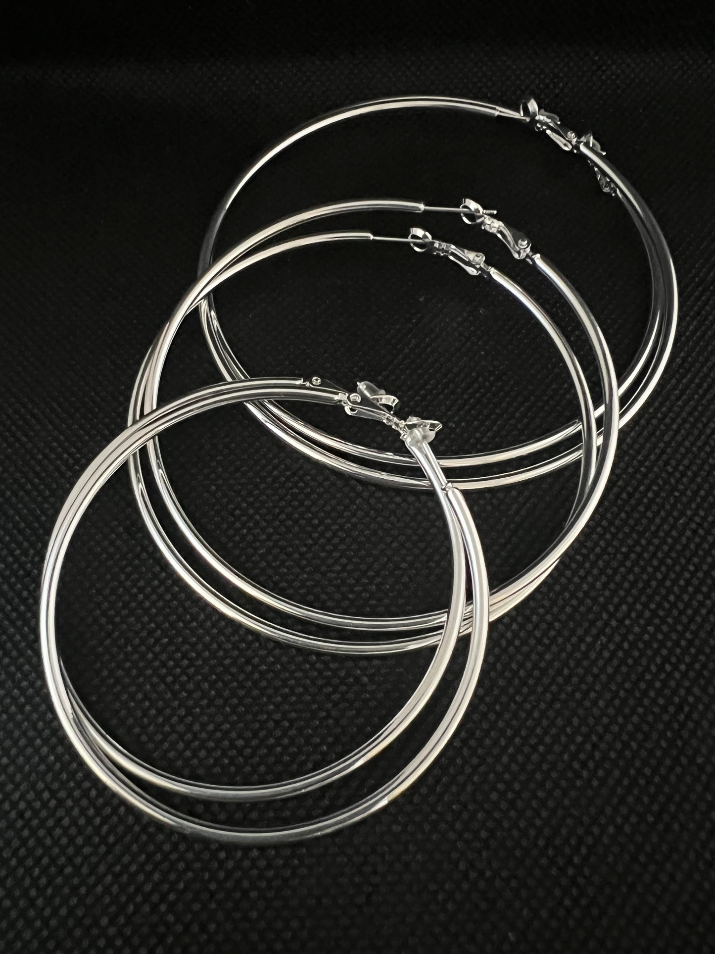 Everyday Silver Hoops