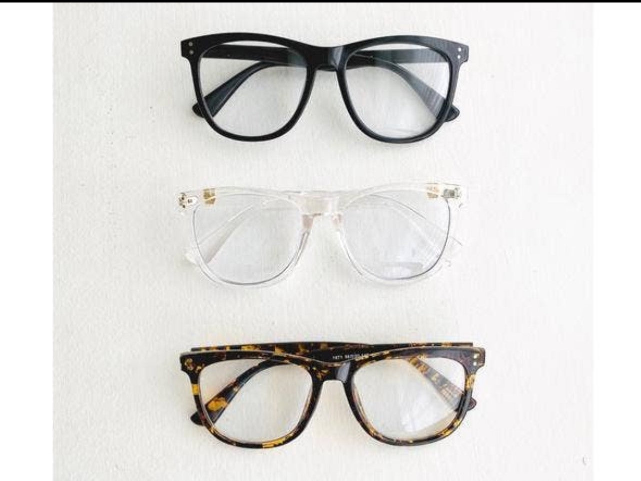 Blue Light Glasses Oversized (Clear)